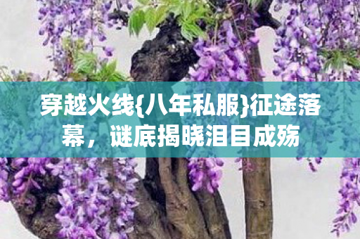 谜底揭晓泪目成殇图片