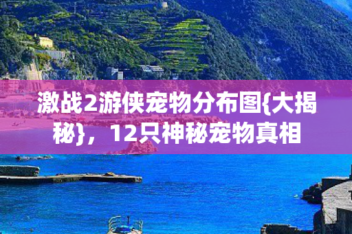 激战2游侠宠物分布图图片
