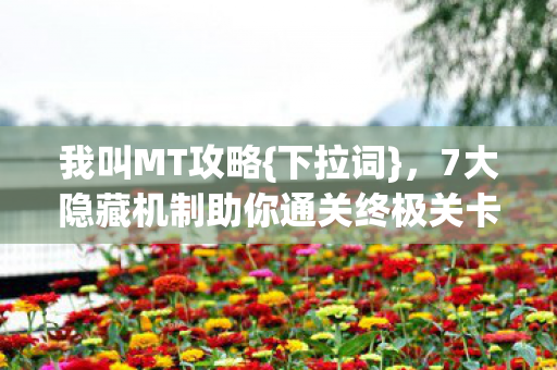 7大隐藏机制助你通关终极关卡图片