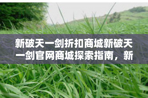 新破天一剑折扣商城新破天一剑官网商城探索指南，新破天一剑折扣商城探索指南