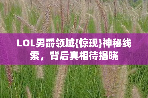 LOL男爵领域图片