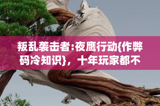 十年玩家都不知图片
