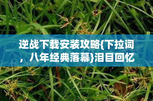 逆战下载安装攻略图片