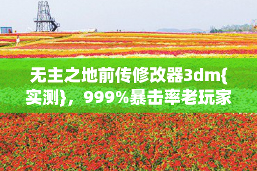 无主之地前传修改器3dm图片