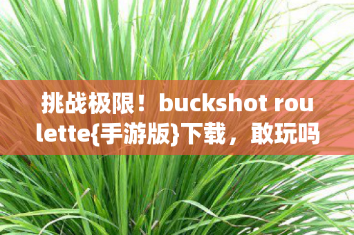 buckshot roulette图片