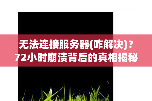 72小时崩溃背后的真相揭秘图片