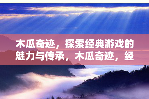 探索经典游戏的魅力与传承图片
