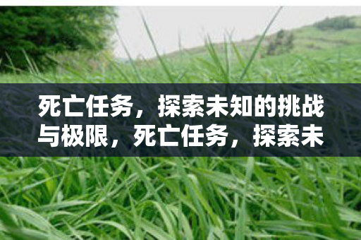 死亡任务,探索未知的挑战与极限,死亡任务,探索未知的挑战与极限 死亡任务,探索未知的挑战与极限,死亡任务,探索未知的挑战与极限