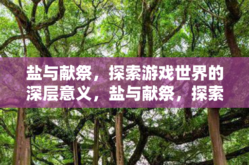 探索游戏世界的深层意义图片