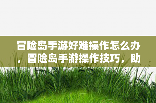 冒险岛手游好难操作怎么办，冒险岛手游操作技巧，助你轻松应对难关