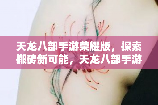 天龙八部手游荣耀版探索全新搬砖可能图片
