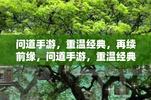 问道手游，重温经典，再续前缘，问道手游，重温经典，再续前缘