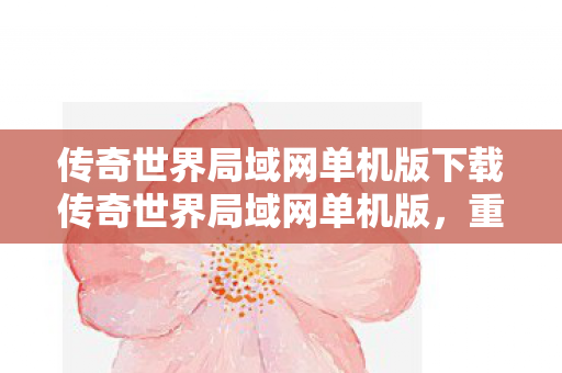 传奇世界局域网单机版下载传奇世界局域网单机版图片