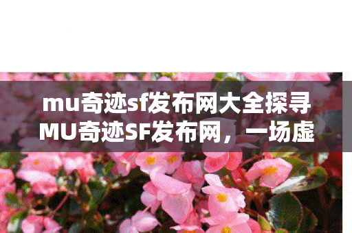 mu奇迹sf发布网大全探寻MU奇迹SF发布网图片