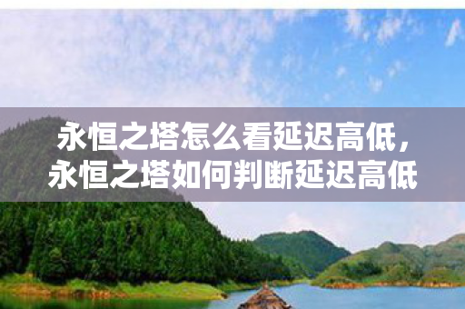 永恒之塔如何判断延迟高低图片