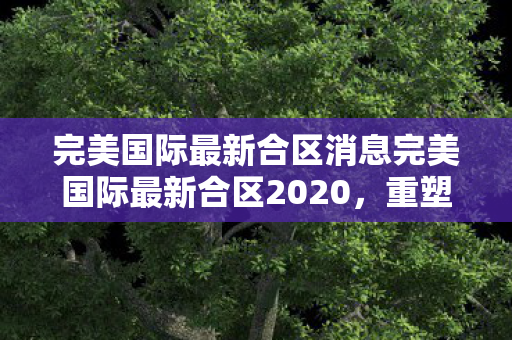 完美国际最新合区消息完美国际最新合区2020图片