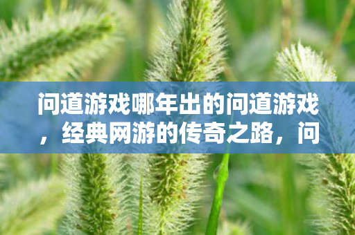 问道游戏哪年出的问道游戏,经典网游的传奇之路,问道游戏,经典网游的传奇之路 问道游戏哪年出的问道游戏,经典网游的传奇之路,问道游戏,经典网游的传奇之路