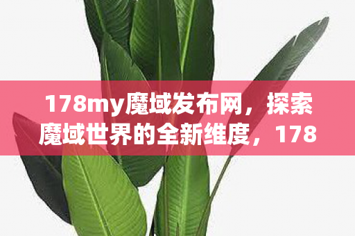 探索魔域世界的全新维度图片