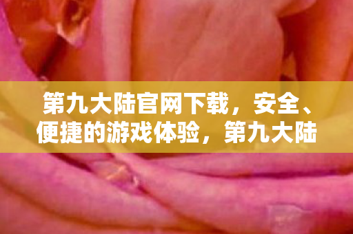 安全便捷的游戏下载体验图片