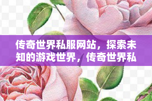 探索未知的游戏世界图片