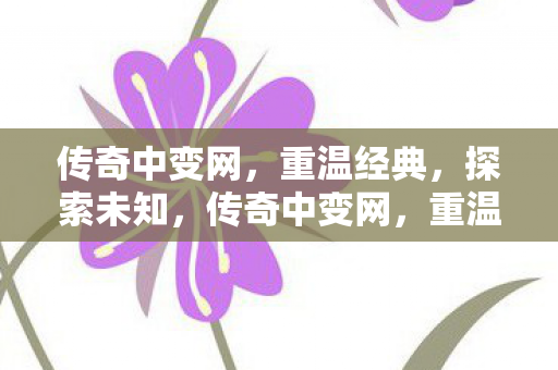 传奇中变网图片