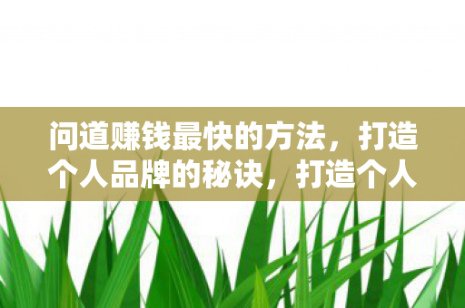 问道赚钱最快的方法,打造个人品牌的秘诀,打造个人品牌,问道赚钱最快的方法 问道赚钱最快的方法,打造个人品牌的秘诀,打造个人品牌,问道赚钱最快的方法