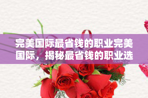 完美国际最省钱的职业完美国际图片