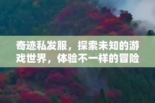 体验不一样的冒险之旅图片