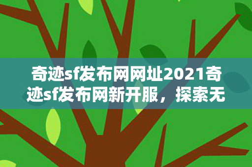 奇迹sf发布网网址2021奇迹sf发布网新开服图片