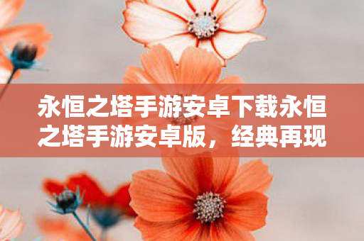 永恒之塔手游安卓下载永恒之塔手游安卓版图片