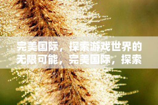 探索游戏世界的无限可能图片
