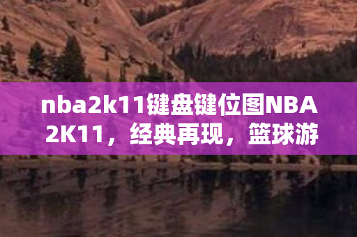 nba2k11键盘键位图NBA 2K11图片