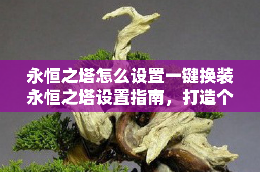 永恒之塔怎么设置一键换装永恒之塔设置指南图片