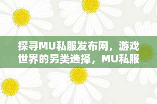 探寻MU私服发布网图片