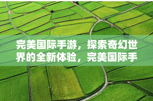 探索奇幻世界的全新冒险体验图片