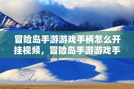 冒险岛手游游戏手柄怎么开挂视频，冒险岛手游游戏手柄开挂教程揭秘