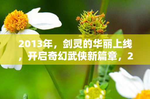 开启奇幻武侠新篇章图片