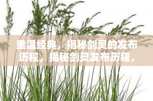 揭秘剑灵的发布历程图片