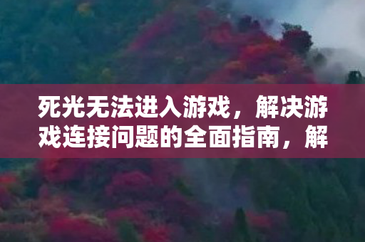 解决游戏连接问题的全面指南图片