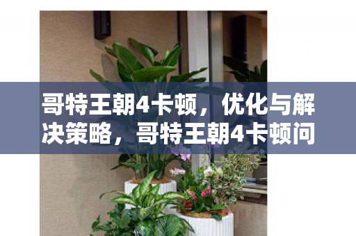 哥特王朝4卡顿问题优化与解决策略图片