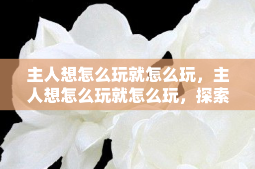 主人想怎么玩就怎么玩,主人想怎么玩就怎么玩,探索无限可能的娱乐新境界 主人想怎么玩就怎么玩,主人想怎么玩就怎么玩,探索无限可能的娱乐新境界