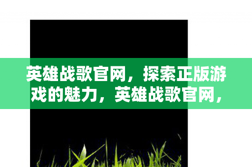 探索正版游戏的魅力图片