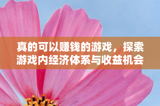 揭秘真的可以赚钱的游戏及其收益机会图片