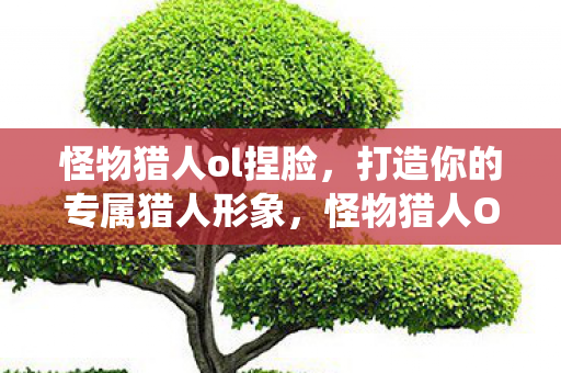 打造你的专属猎人形象图片