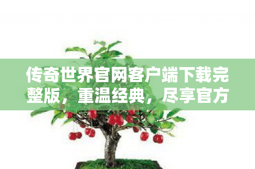 传奇世界官网客户端下载完整版图片