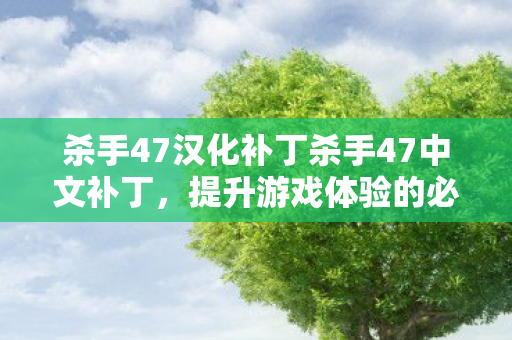 杀手47汉化补丁杀手47中文补丁图片