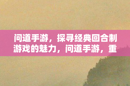 问道手游，探寻经典回合制游戏的魅力，问道手游，重温经典回合制游戏魅力