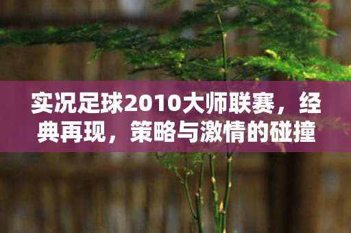 实况足球2010大师联赛，经典再现，策略与激情的碰撞，实况足球2010大师联赛，策略与激情的碰撞再现经典