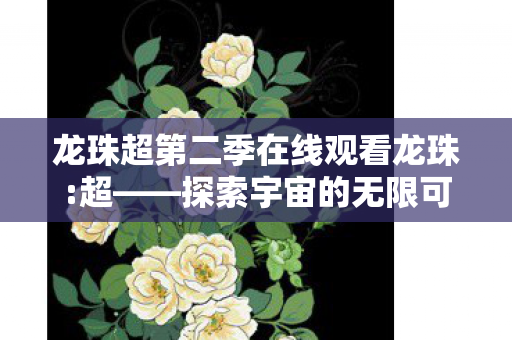 龙珠超第二季在线观看龙珠图片