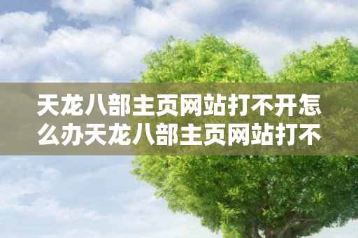 天龙八部主页网站打不开怎么办天龙八部主页网站打不开图片